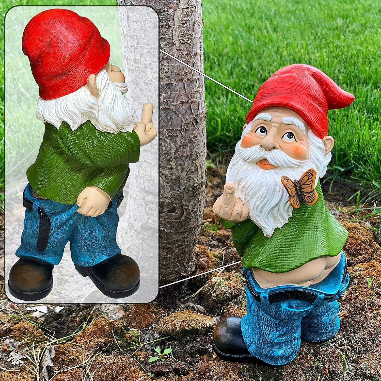 Pants Down Garden Gnome