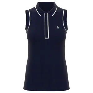 Penguin Women's Veronica Sleeveless Polo - Black Iris