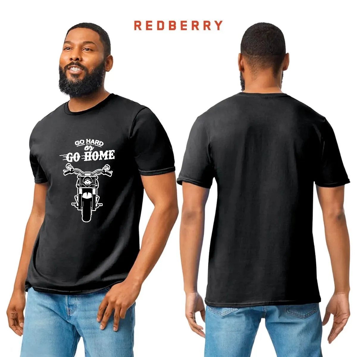Playera Hombre Motos Biker Motociclista MS1043