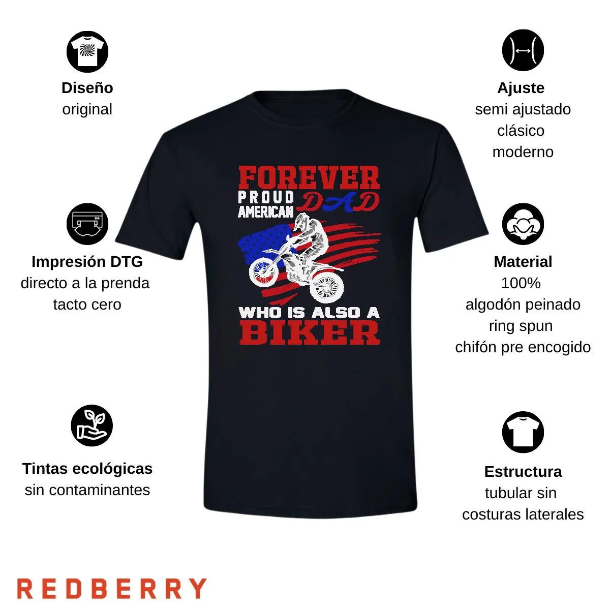 Playera Hombre Motos Biker Motociclista MS2016