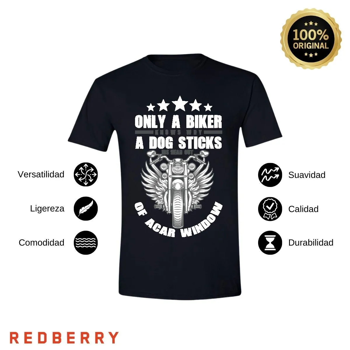 Playera Hombre Motos Biker Motociclista MS2027