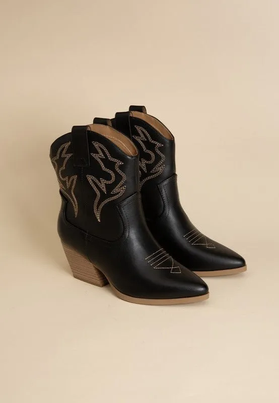 Pointed Toe Western Boots