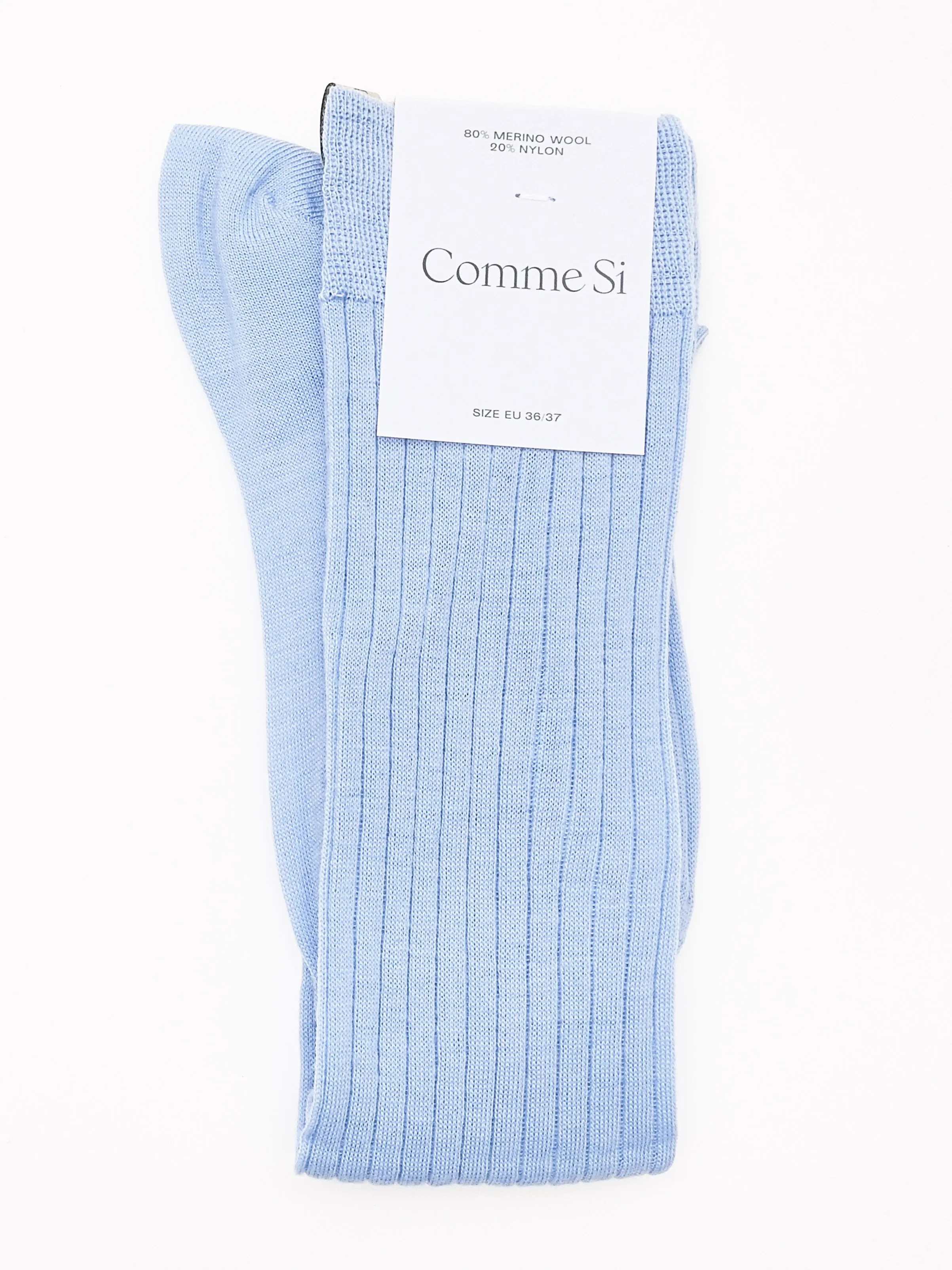 Powder Blue Knee High
