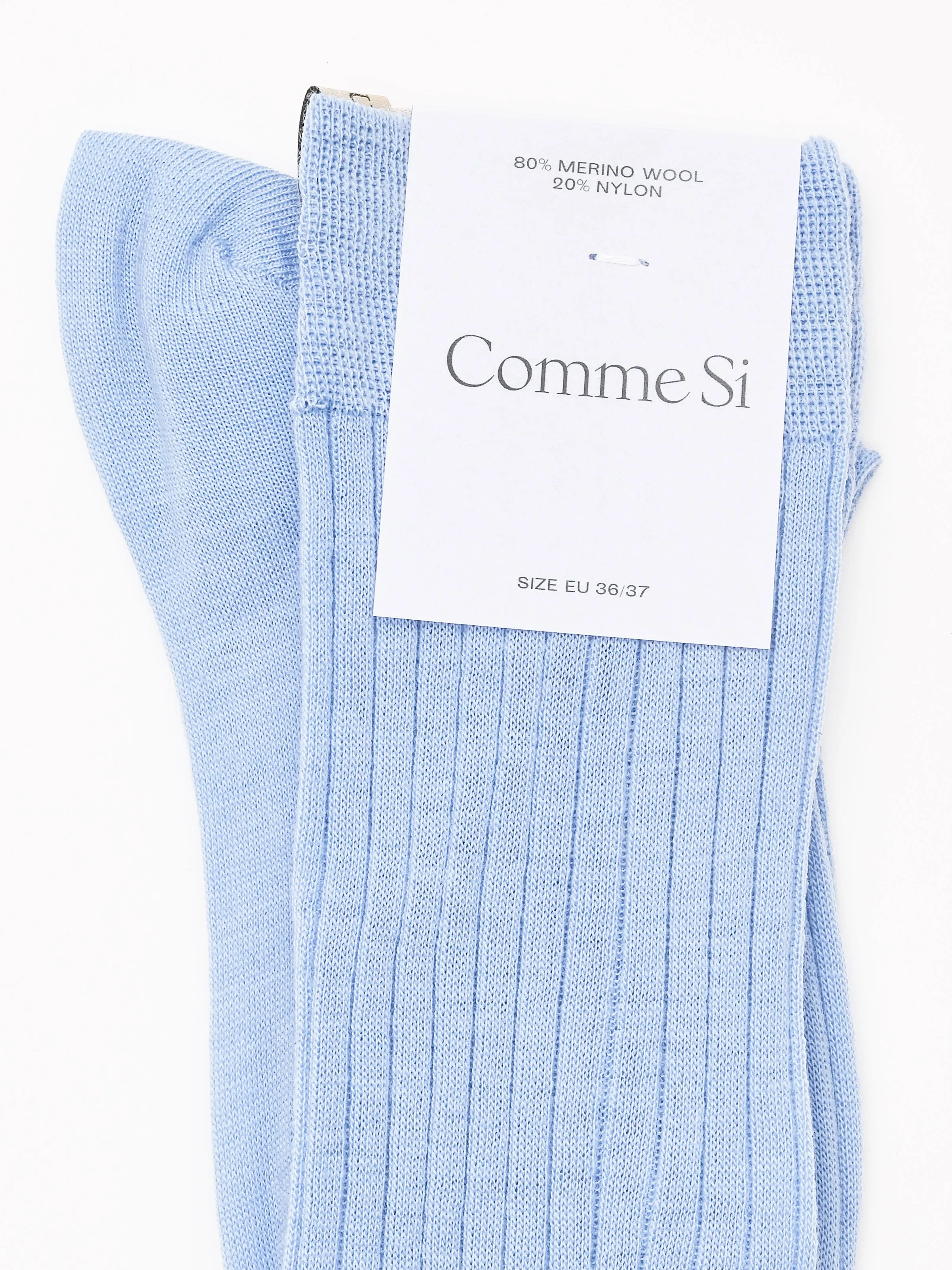 Powder Blue Knee High
