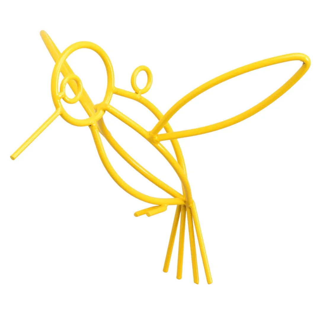 Powder Coated Metal Hanging Hummingbirds