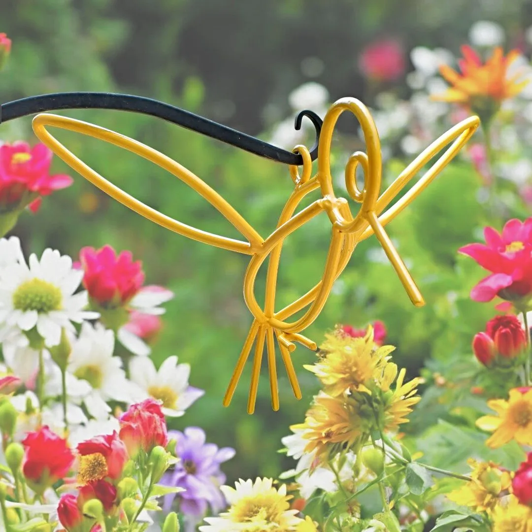 Powder Coated Metal Hanging Hummingbirds