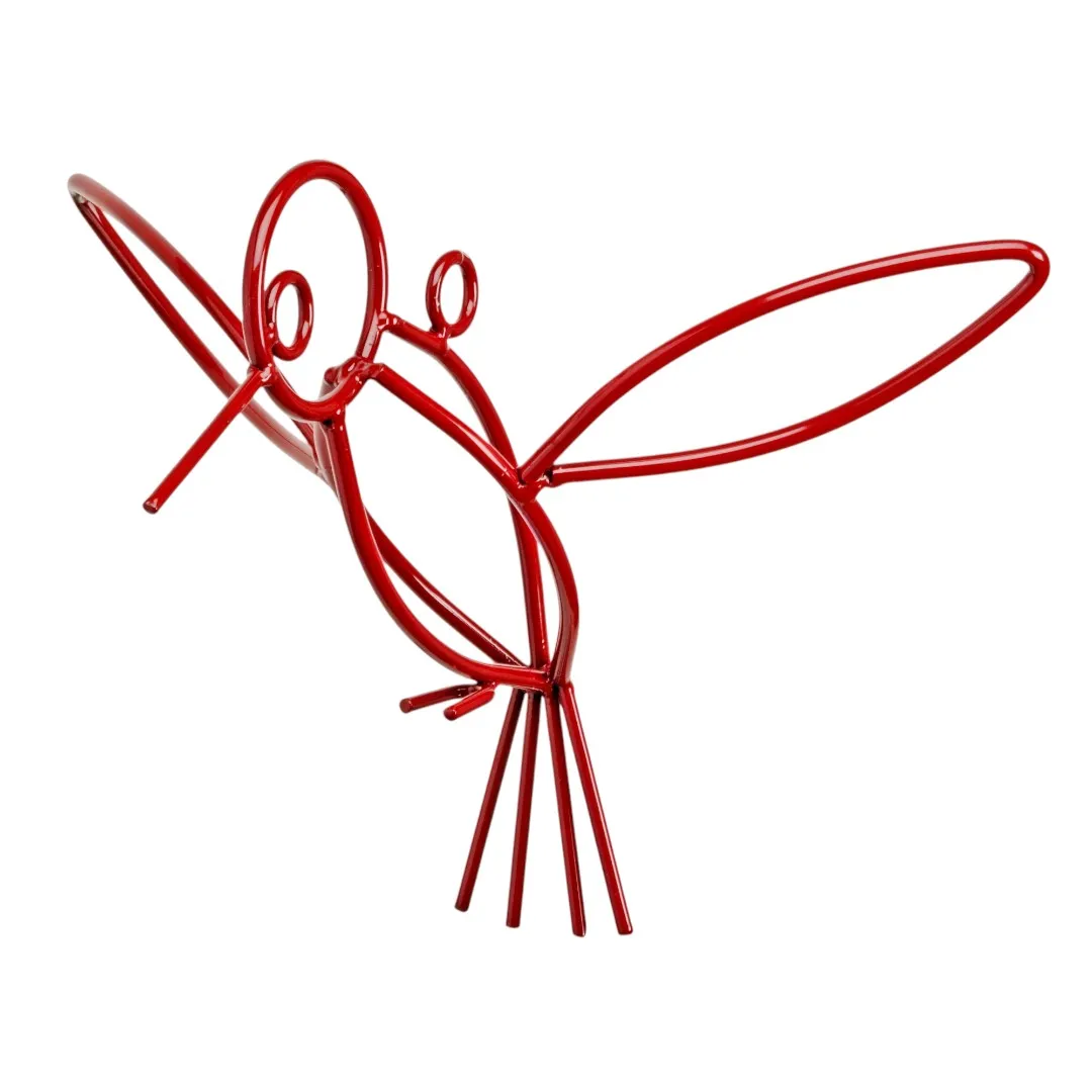 Powder Coated Metal Hanging Hummingbirds