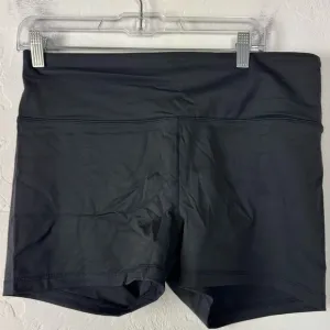 Prana Shorts Biker Yoga Layna Solid Black Pull On Workout Athletic Stretchy
