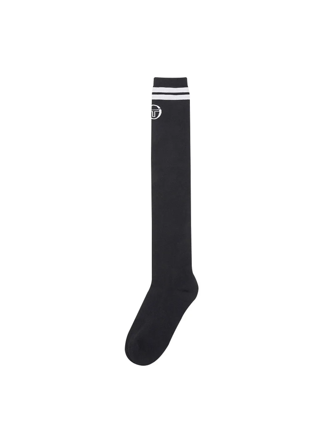 Prep Knee High Socks- Black