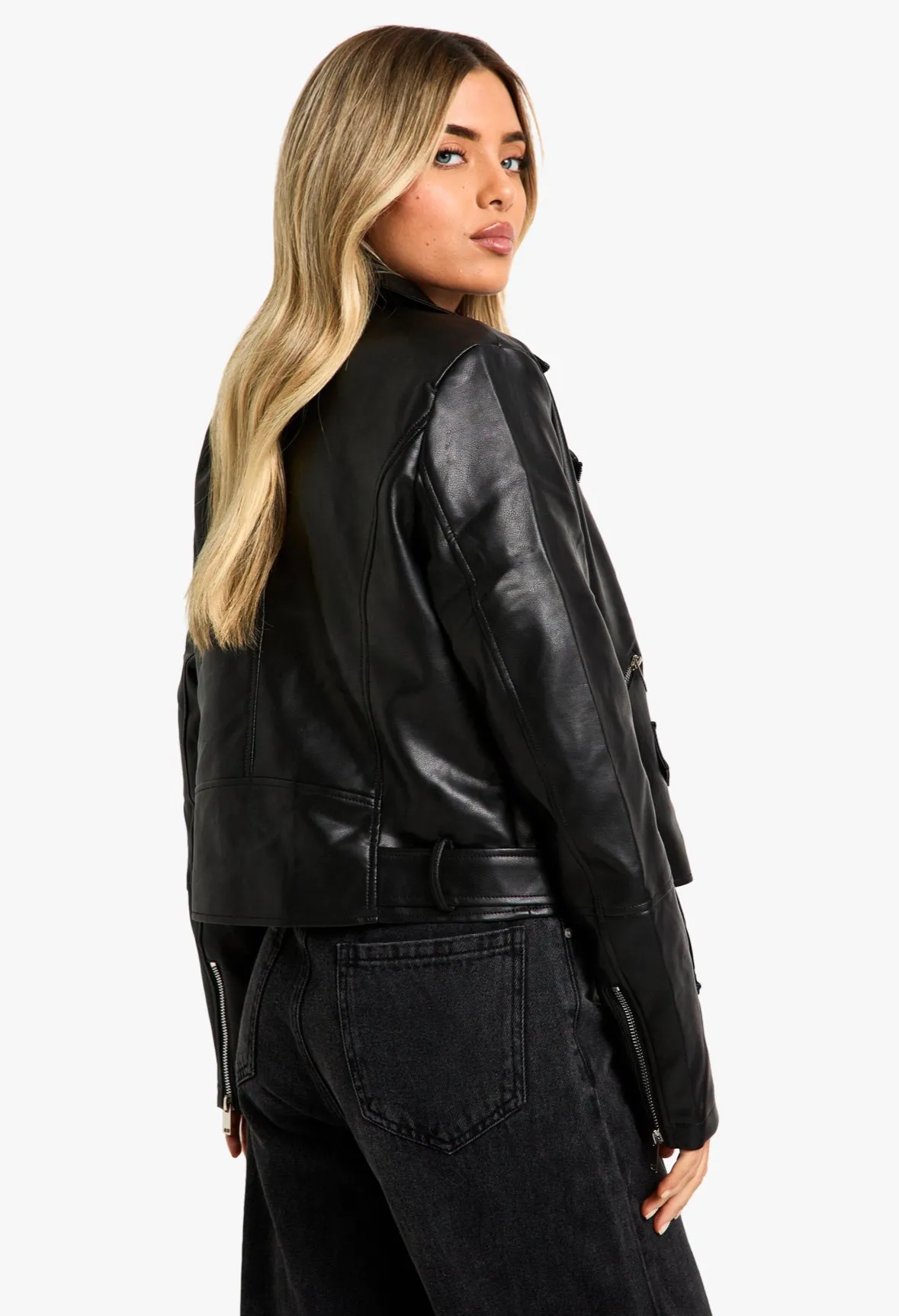 PU Biker Jacket