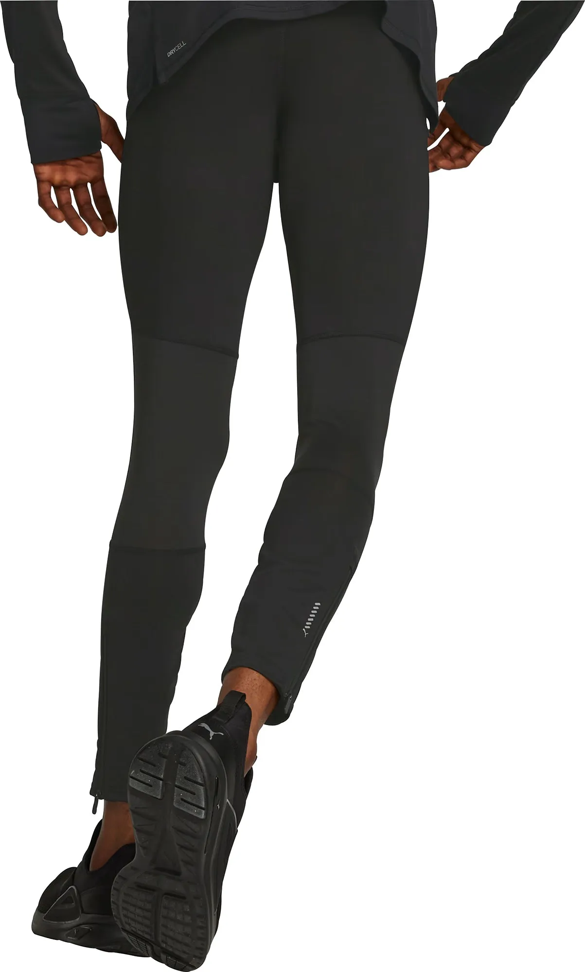 Puma Run Favourite Mens Long Running Tights - Black