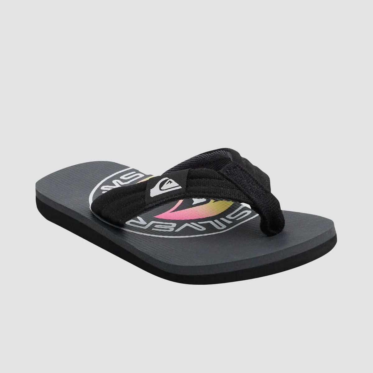 Quiksilver Molokai Layback Sandals Grey/Green/Grey - Kids