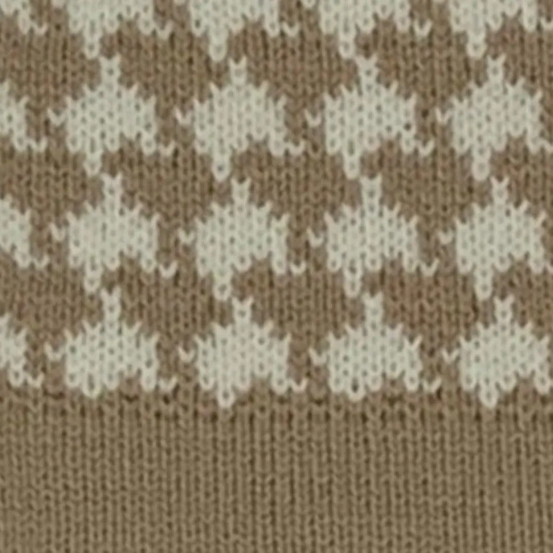 RAHIGO CAMEL DOG TOOTH JOEY TWO PIECE SET