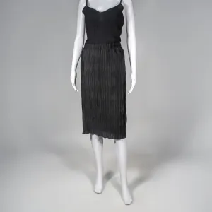 Reagon Skirt in Black Crepe by Drew