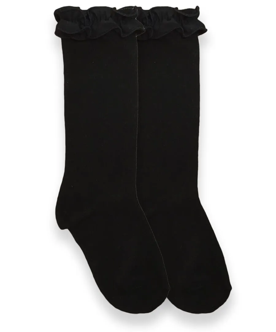 RUFFLE KNEE HIGH SOCKS