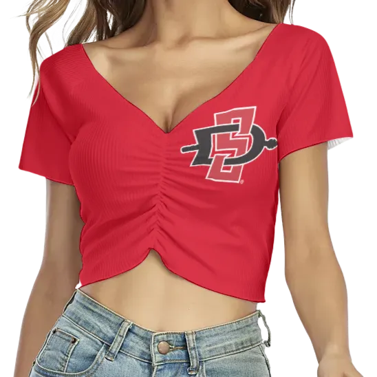 San Diego State Aztecs Ruched Tee