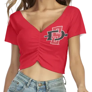 San Diego State Aztecs Ruched Tee
