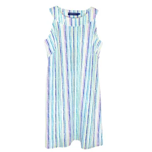 Seaside Dress in Candy Dots Blue