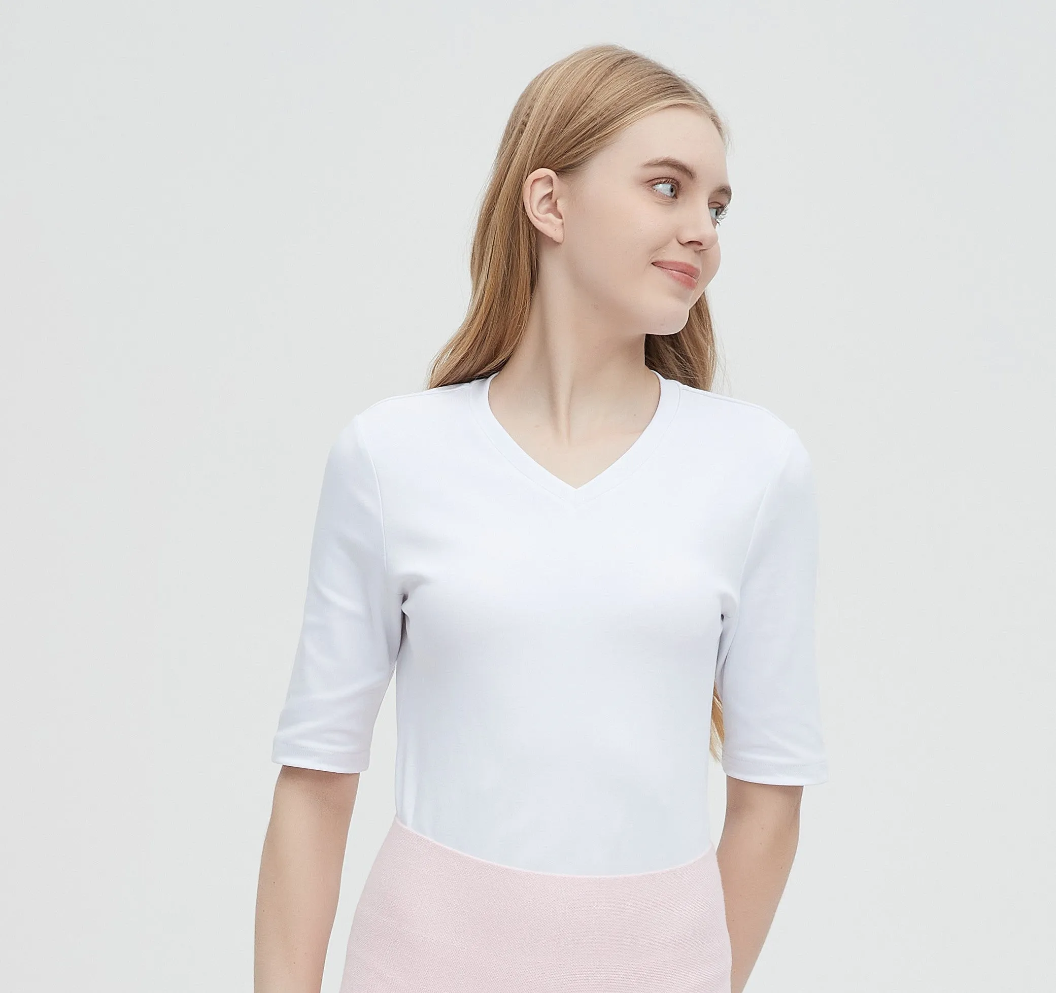SENSE byMM POLO V NECK T