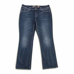 Seven7 x Lane Bryant Slim Boot Stud Embellished Y2K Jeans Women's Size 20 NWT