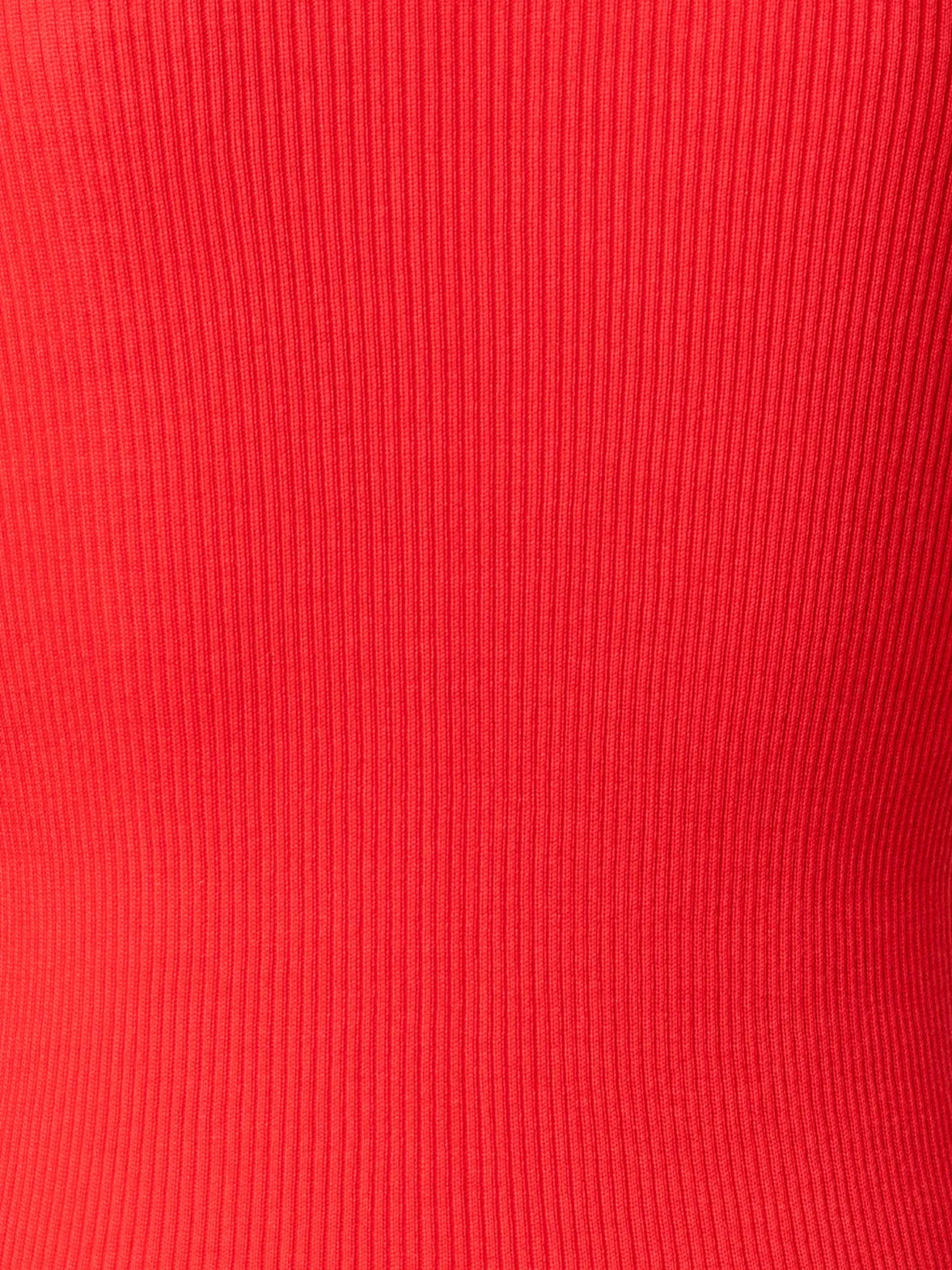 Silk Cotton Seamless Rib Knit Pullover