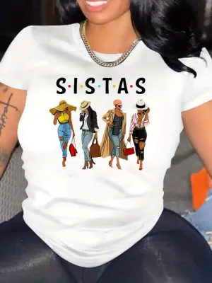 Sistas For Life Tee