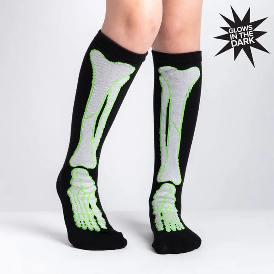 Sock It To Me It's Going Tibia a Good Day - Junior Knee High Socks
