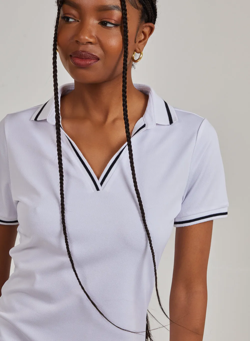Sports Stripe Tennis Dress