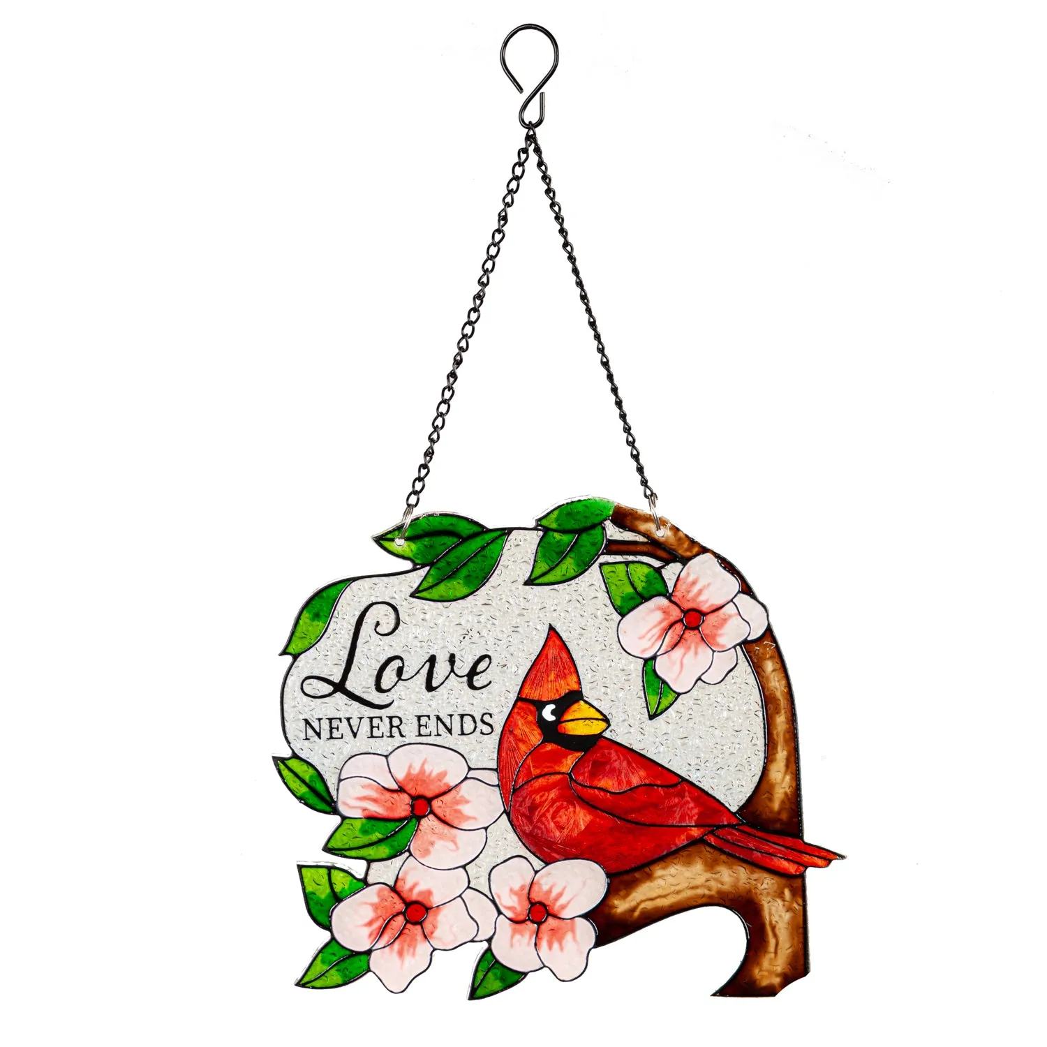 Stained Glass Memorial Signs, Asst of 4,84g4875