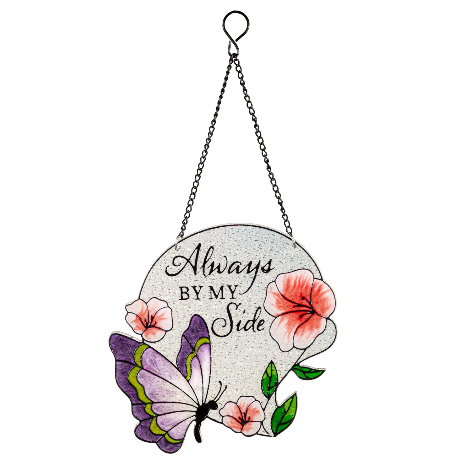 Stained Glass Memorial Signs, Asst of 4,84g4875