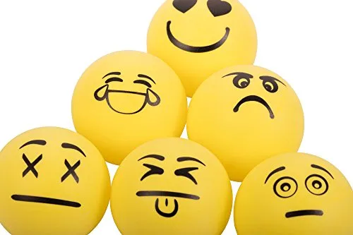 STIGA Emoji One-Star Table Tennis Balls One Size