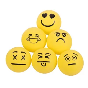 STIGA Emoji One-Star Table Tennis Balls One Size