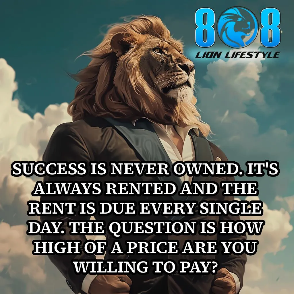 Success Is Never Owned Canvas