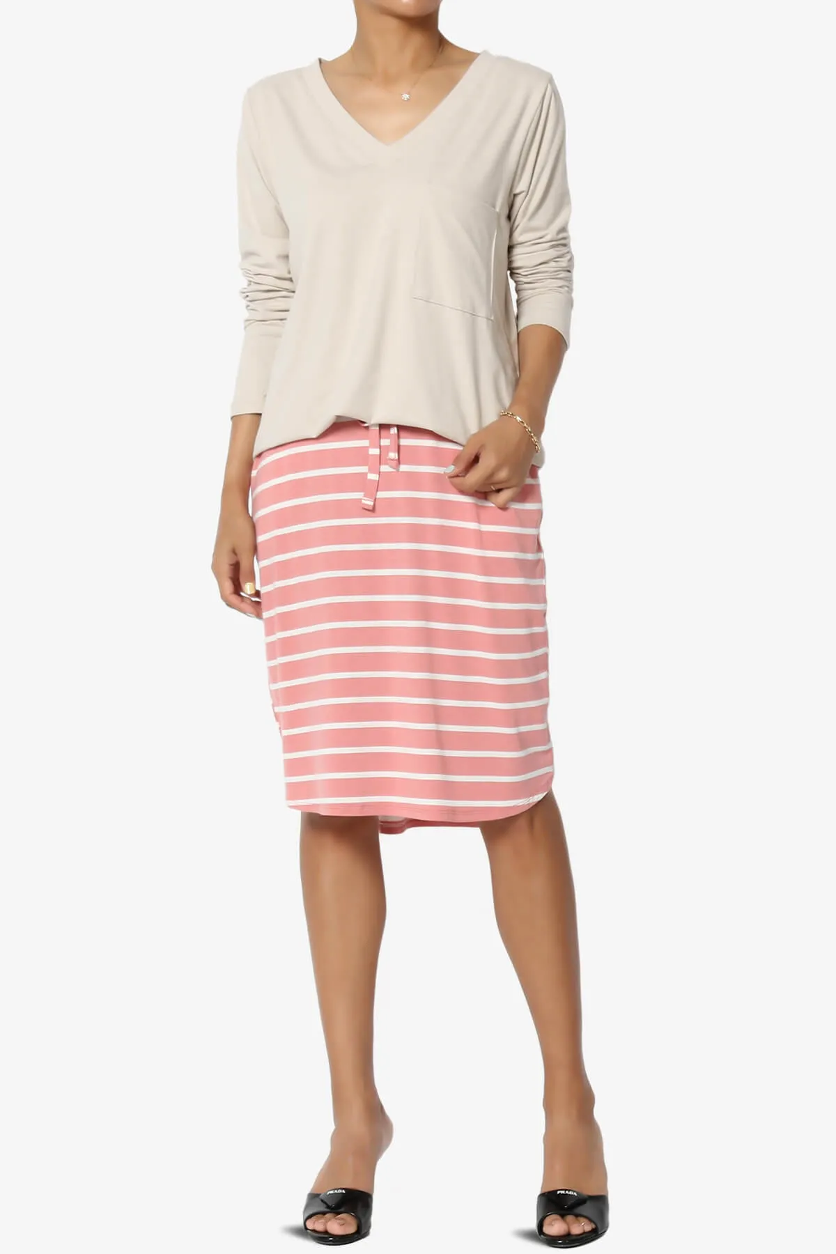Susan Ultra Soft Chest Pocket Loose Fit T-Shirt