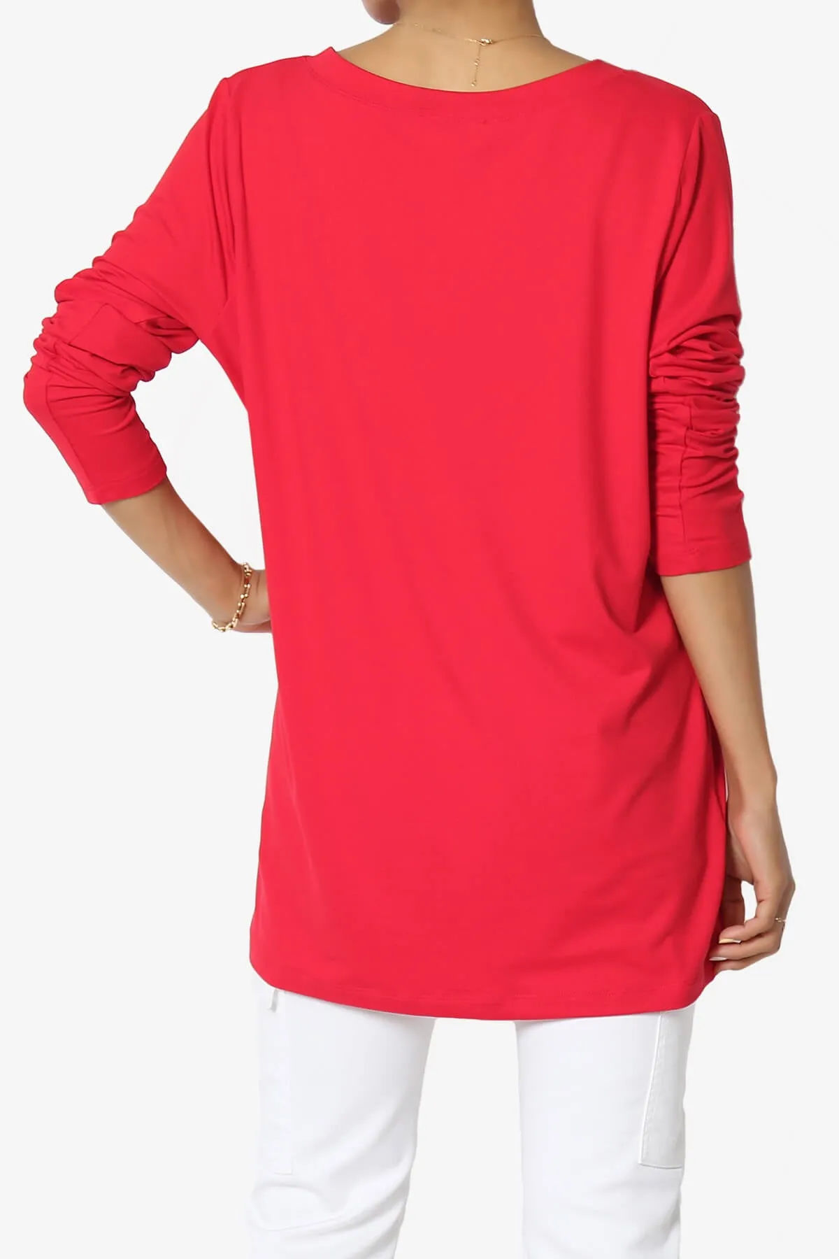 Susan Ultra Soft Chest Pocket Loose Fit T-Shirt