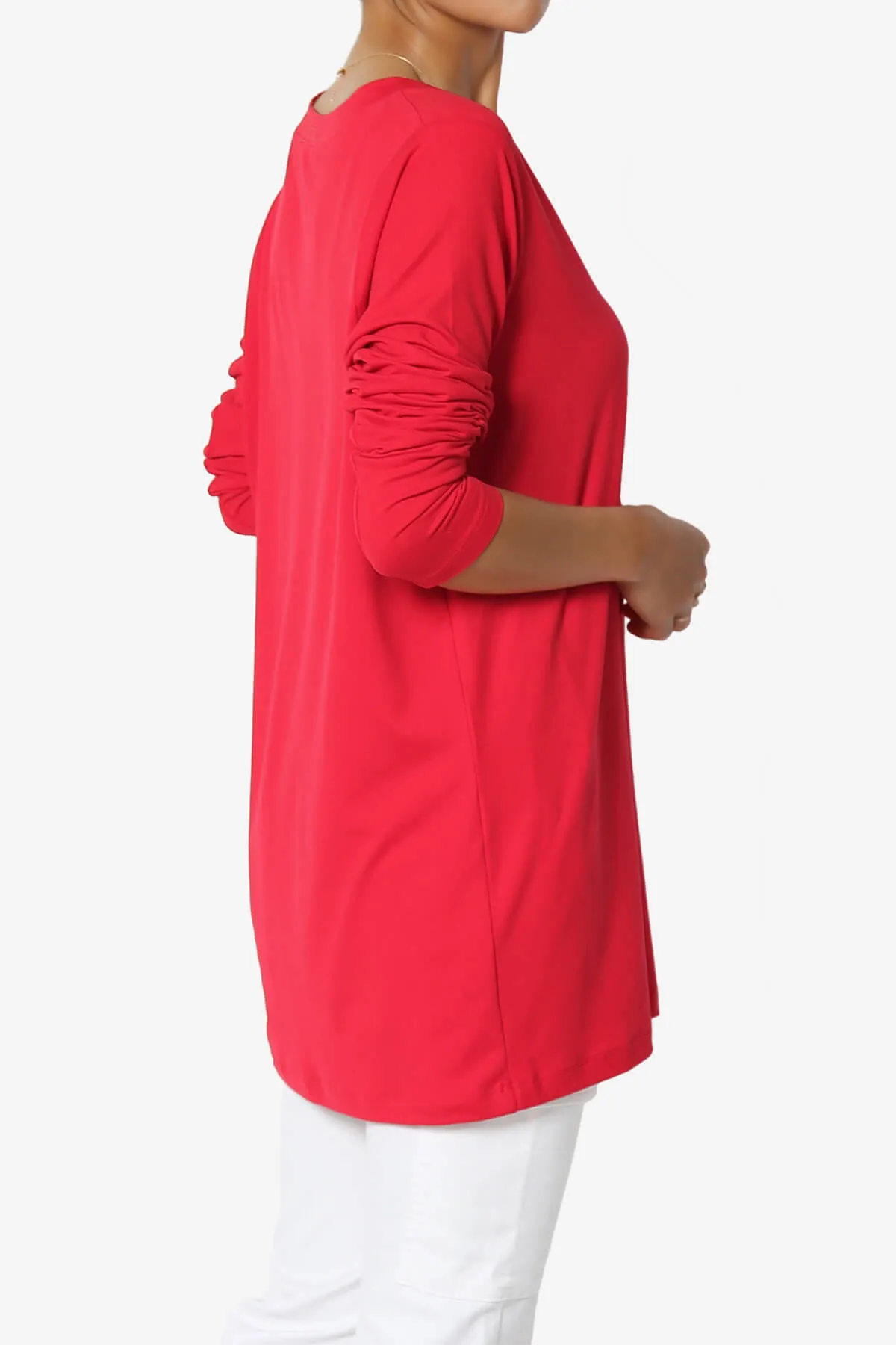 Susan Ultra Soft Chest Pocket Loose Fit T-Shirt