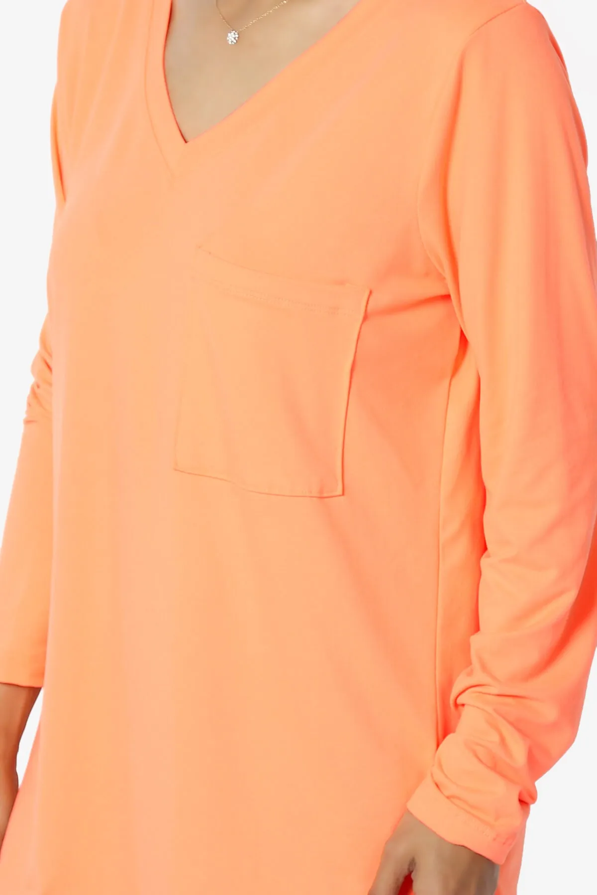 Susan Ultra Soft Chest Pocket Loose Fit T-Shirt