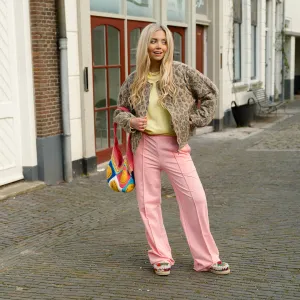 Swan pants roze