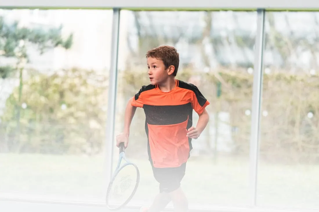 T-shirt de tennis garcon - TTS dry