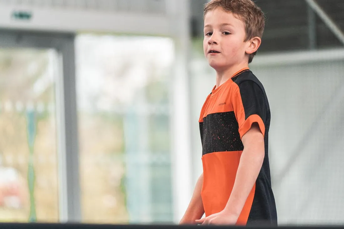 T-shirt de tennis garcon - TTS dry