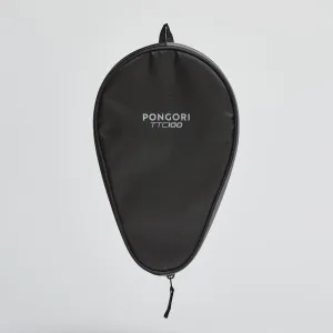 Table Tennis Bat Cover TTC 100 - Black/Grey