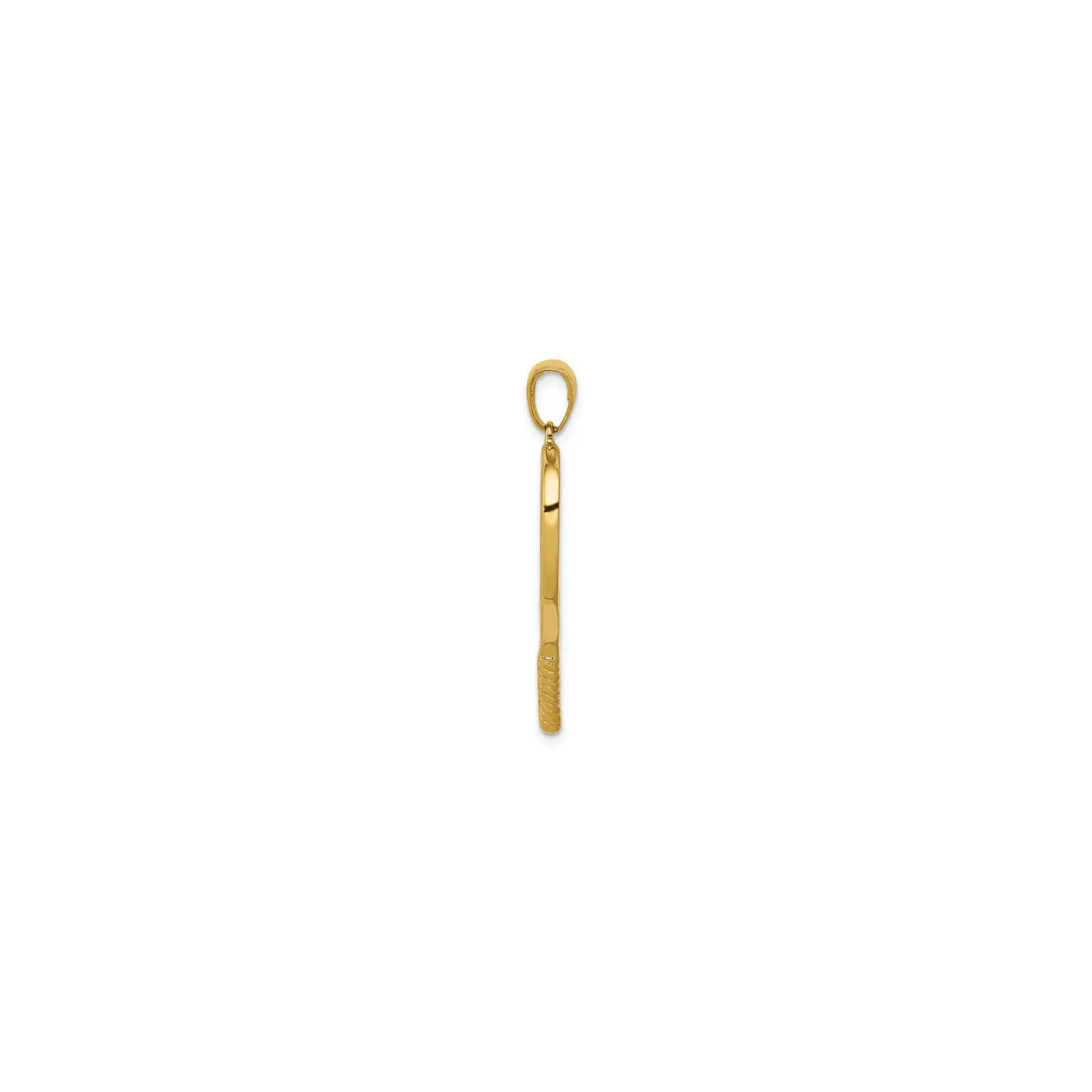 Tennis Racquet Pendant (14K)
