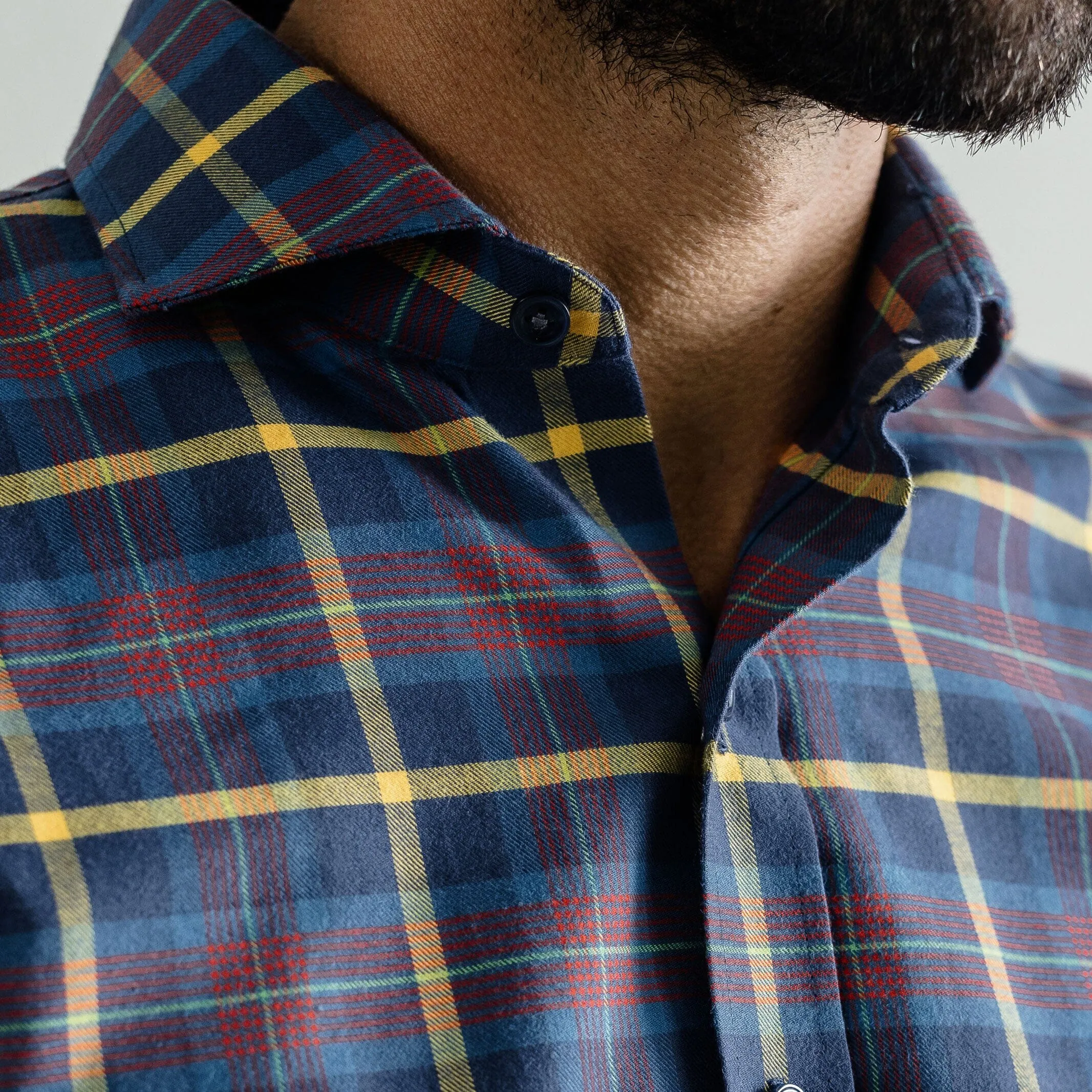 The Blue Berkley Plaid Custom Shirt