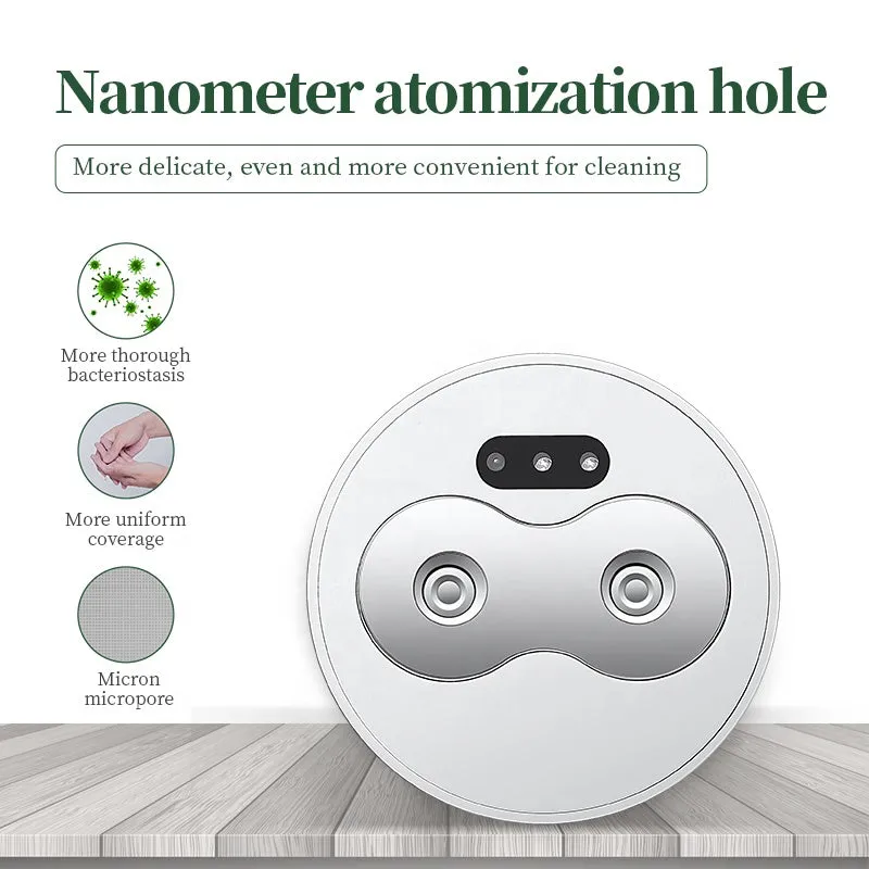 Touchless wall mounted automatic hand sanitizer dispenser
