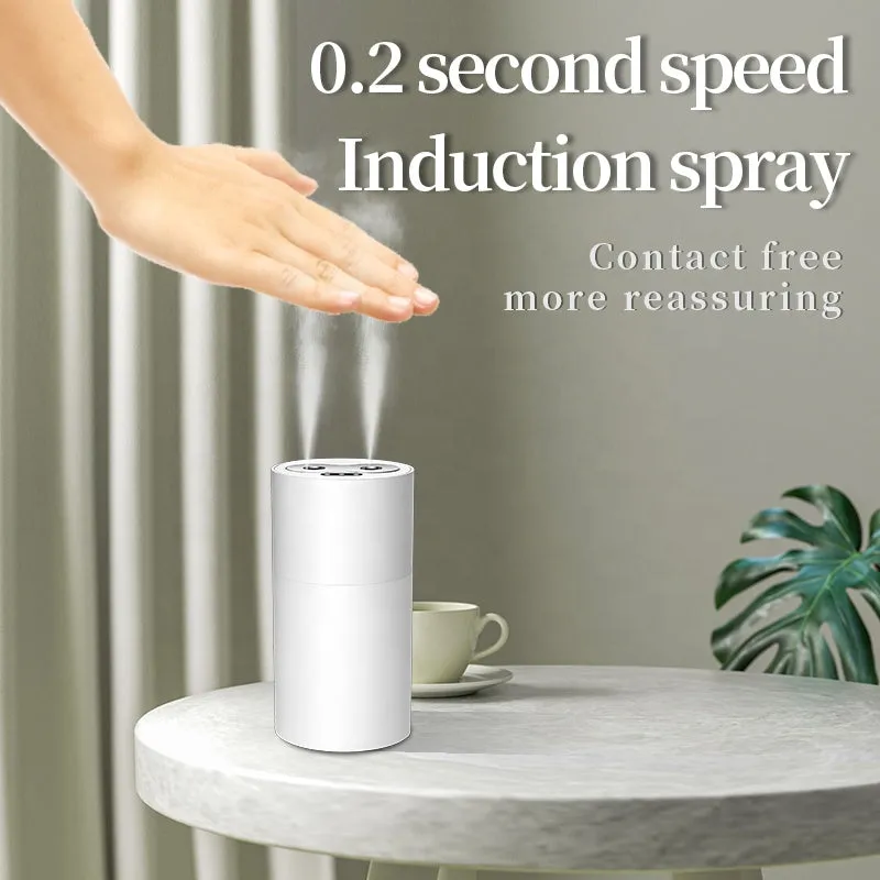 Touchless wall mounted automatic hand sanitizer dispenser