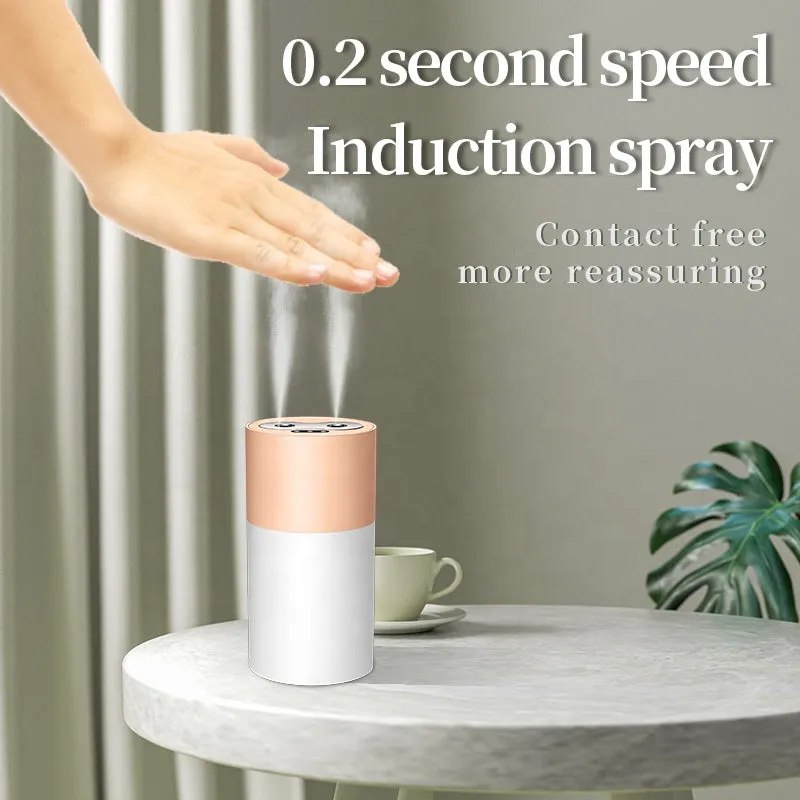 Touchless wall mounted automatic hand sanitizer dispenser