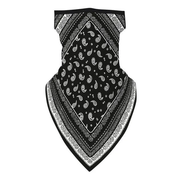 Tropfen Paisley Motorrad Bandana
