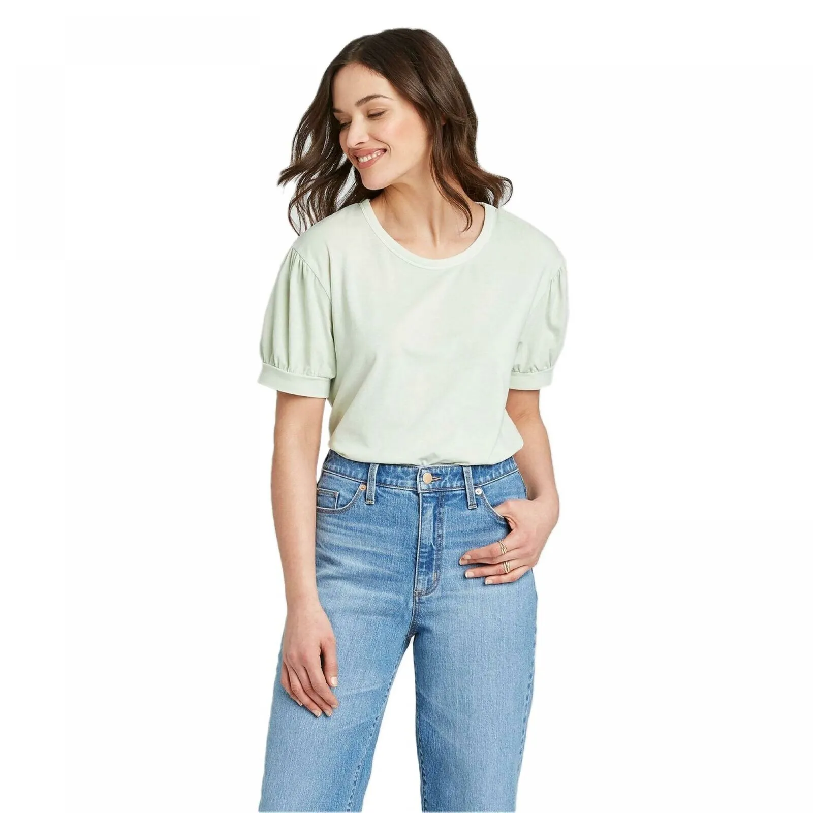 Universal Thread Women's Puff Short Sleeve T Shirt
