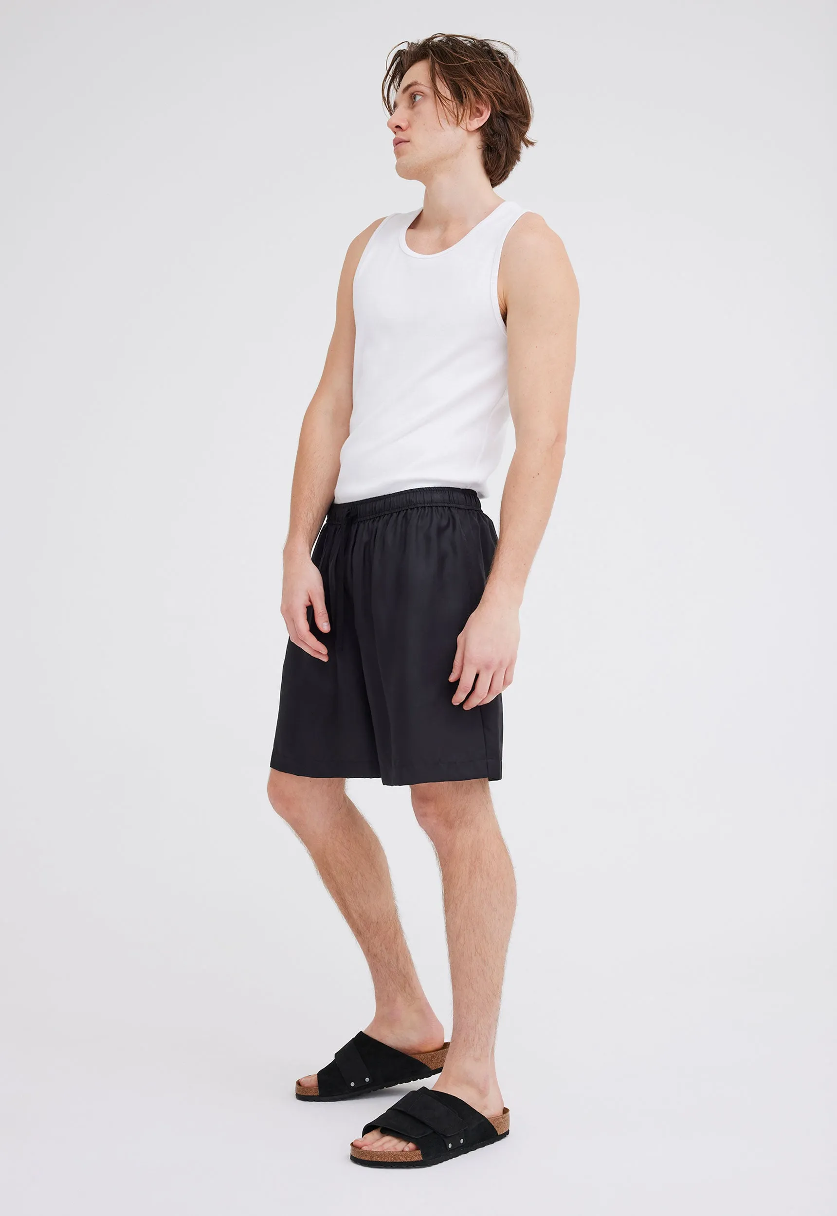 Wall Silk Short - Black