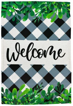 Welcome Garden Flag